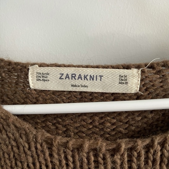 Knit sweater ZARA oversized - Picture 5 of 8